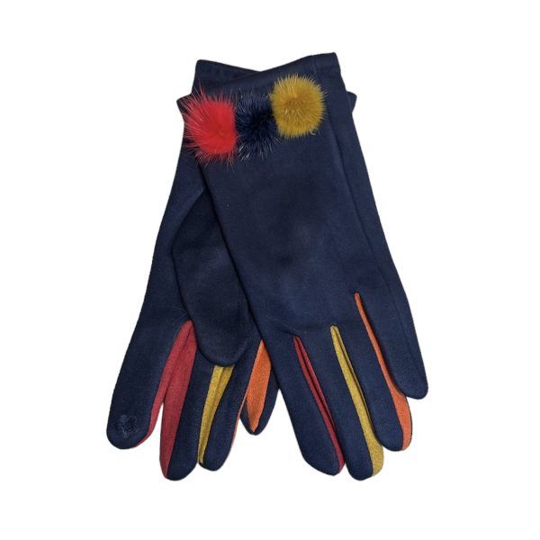 El Caballo Guantes Pompones