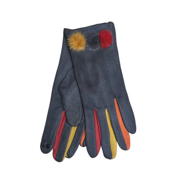 El Caballo Guantes Pompones
