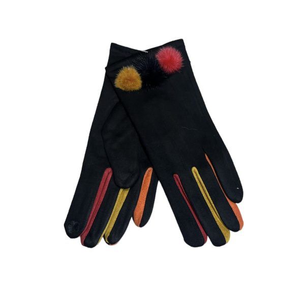 El caballo Guantes pompones