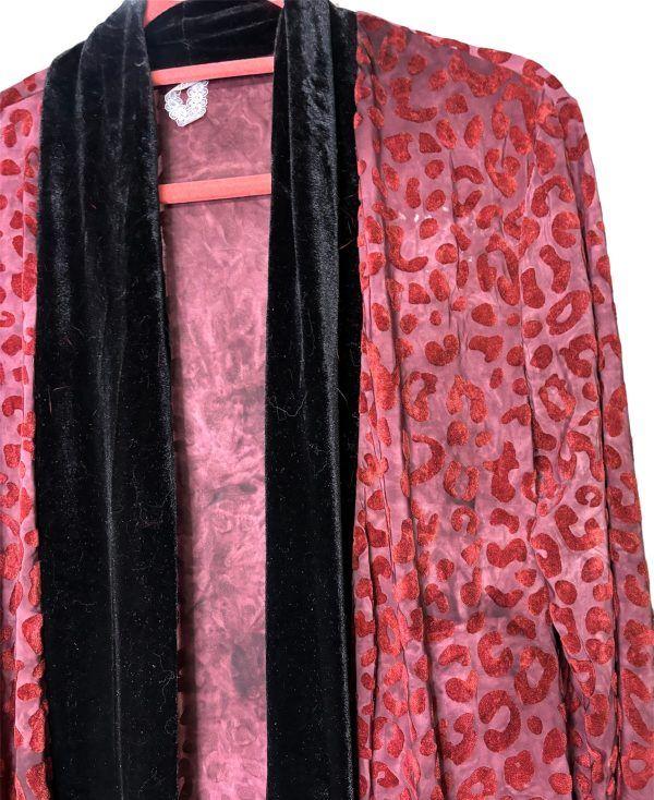 El Caballo Kimono Animal Print