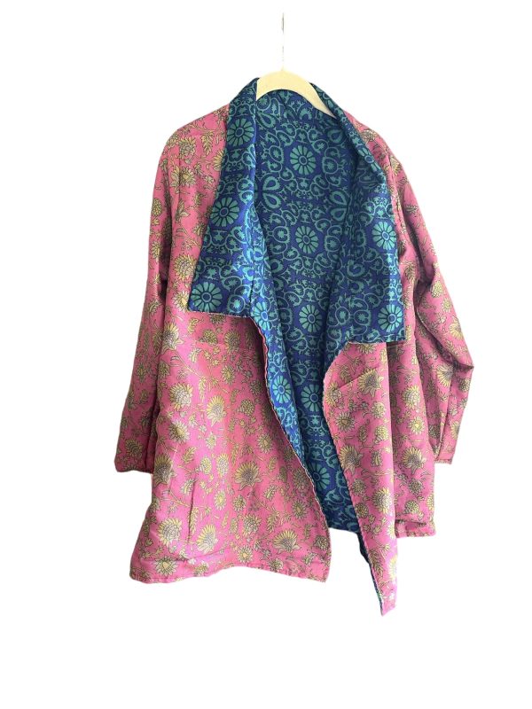 El Caballo Kimono Corto Reversible