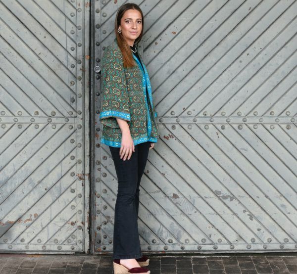 El caballo Kimono corto