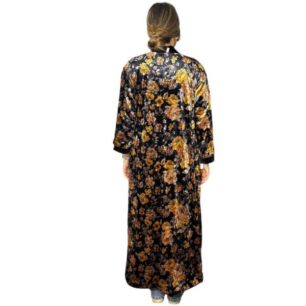 El Caballo Kimono Terciopelo Reversible