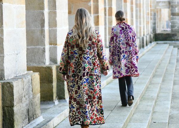 El Caballo Kimono Velvet Largo