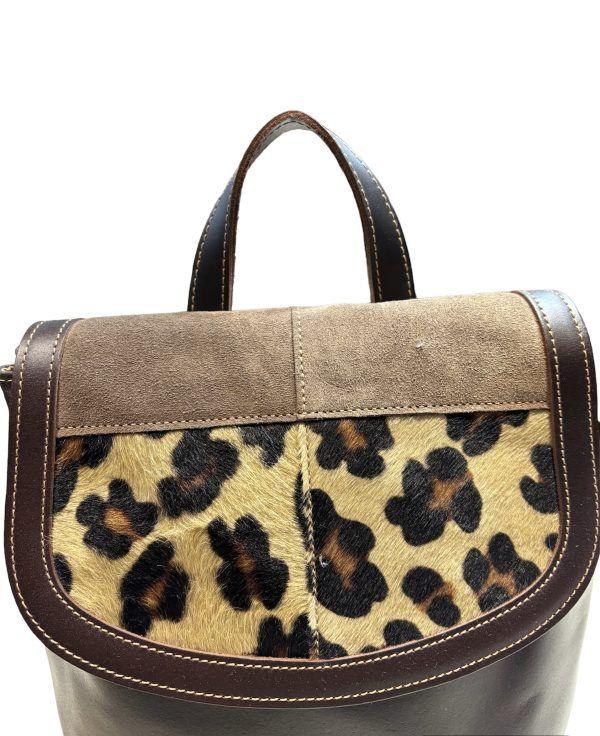 El Caballo Mochila De Cuero