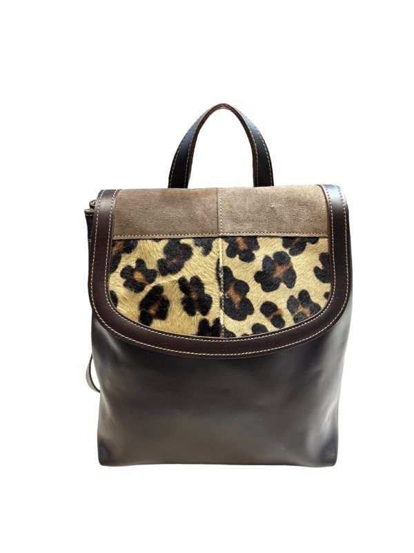 El caballo Mochila de cuero