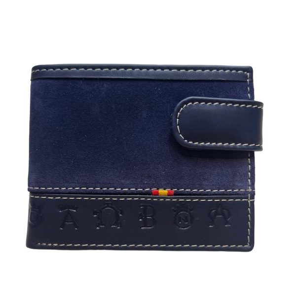 El caballo Monedero billetero tipo americano