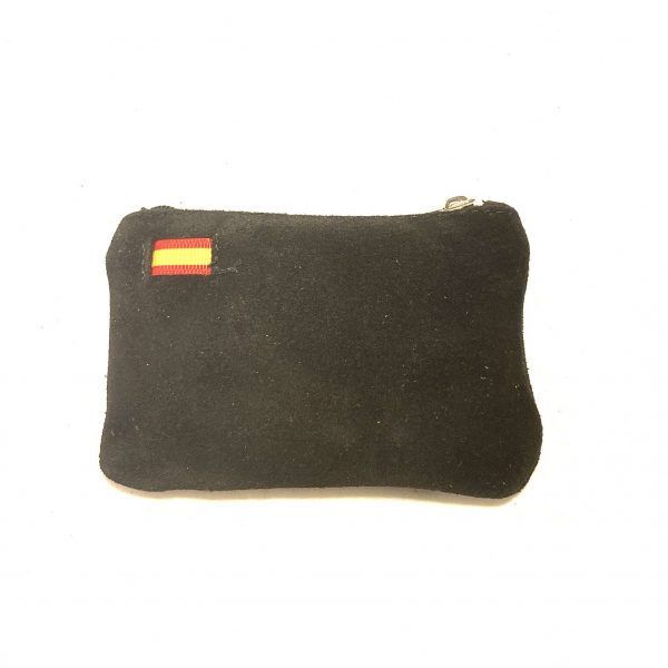 El caballo Monedero llavero bandera