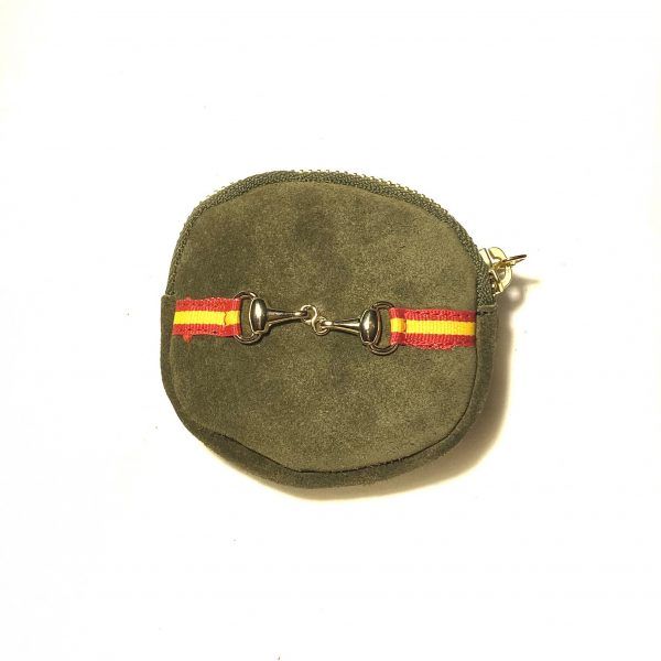 El caballo Monedero redondo bandera