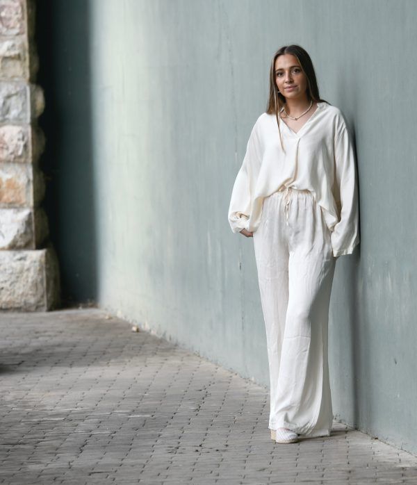 El caballo Pantalón de seda