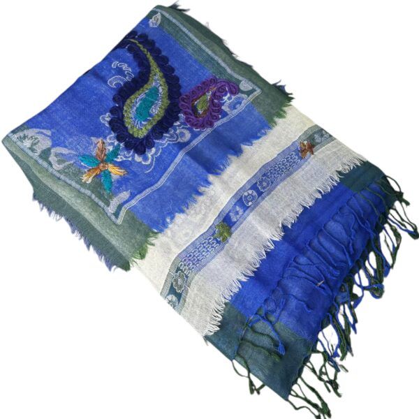 El Caballo Pasmina Bordada