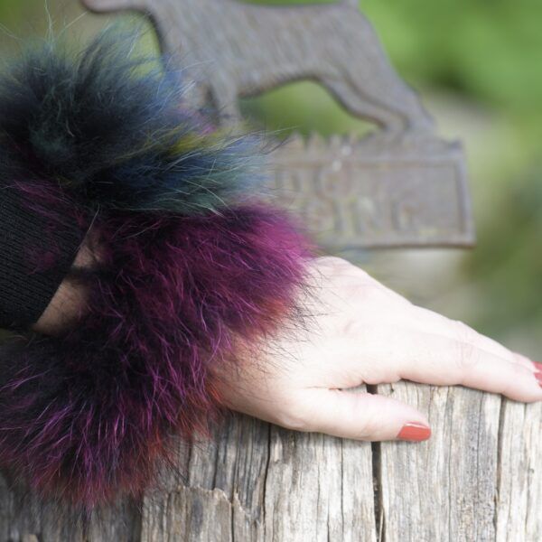 El caballo Puños multicolor