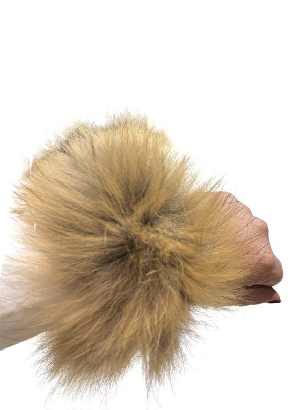 El caballo Puños piel pelo largo