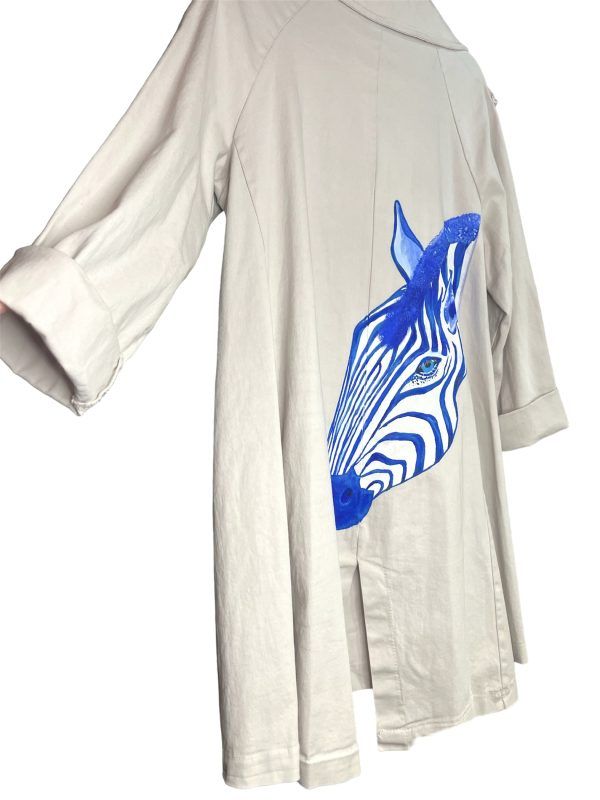 El Caballo Trench Cebra