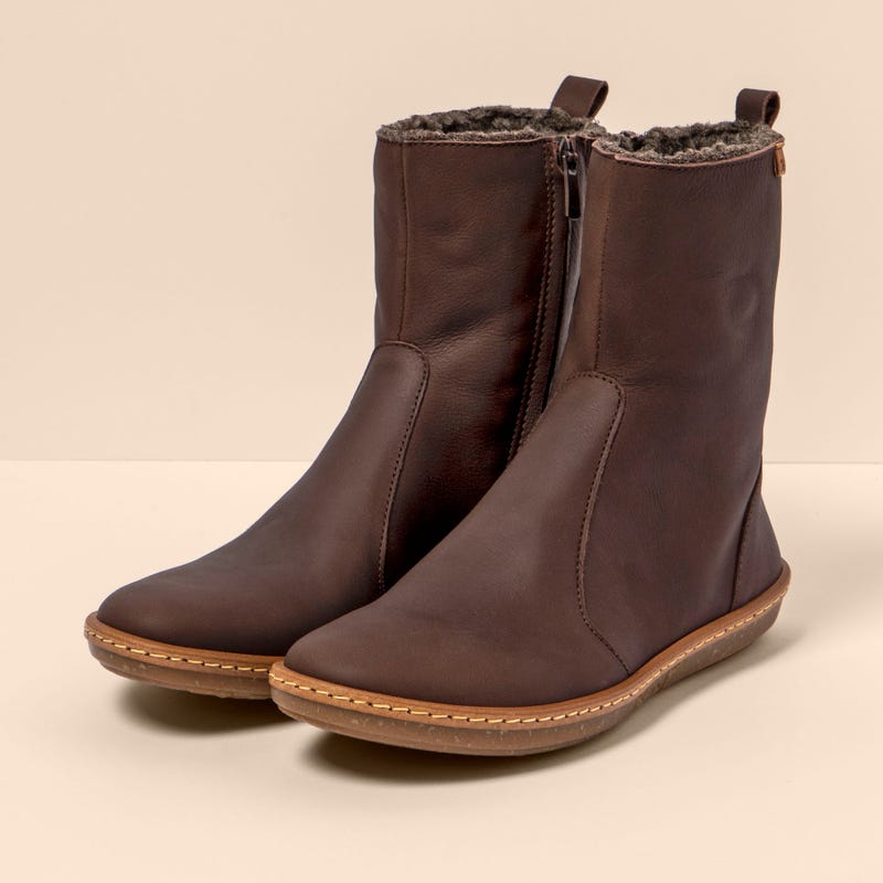 El Naturalista N5319 WAX NAPPA BROWN/CORAL