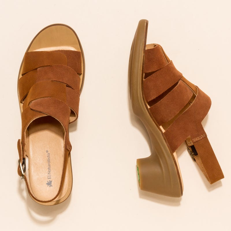 El Naturalista N5358 PLEASANT-LUX SUEDE WOOD / AQUA