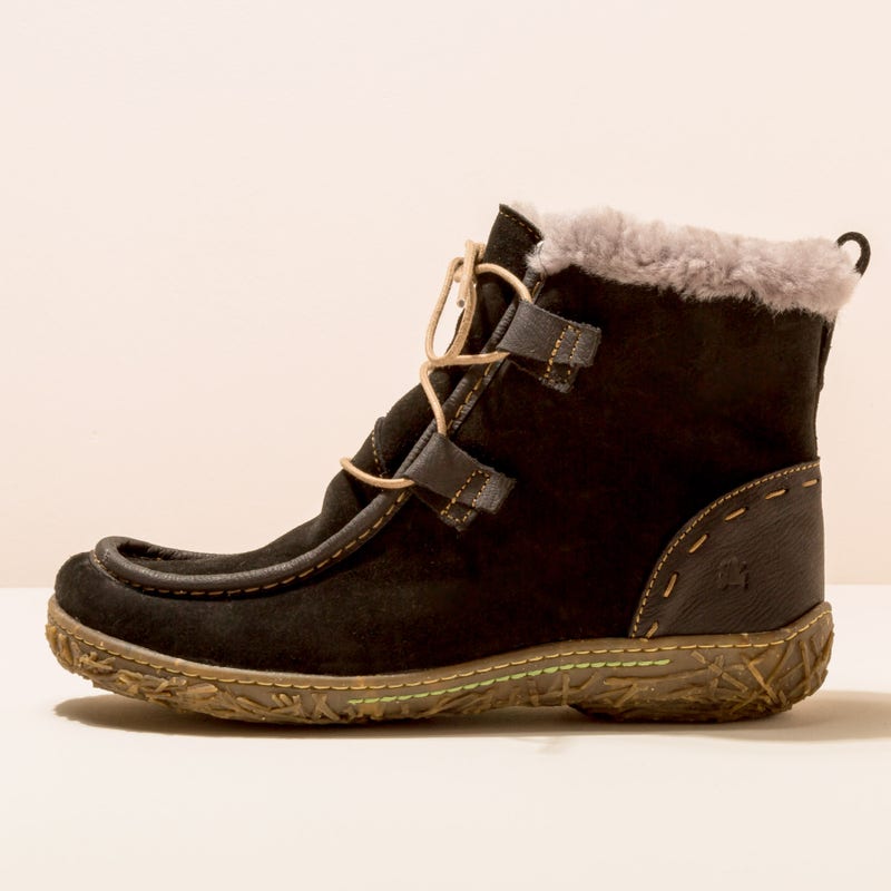 El naturalista N5449 LUX SUEDE-PLEASANT BLACK/ NIDO