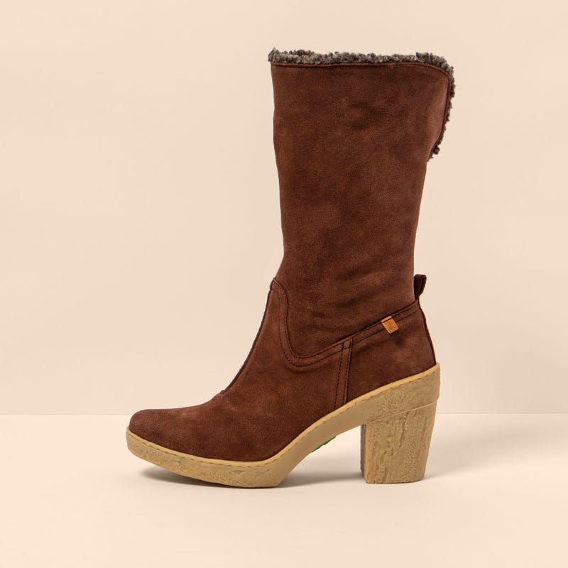 El naturalista N5515 SILK SUEDE CHOCOLATE / HAYA