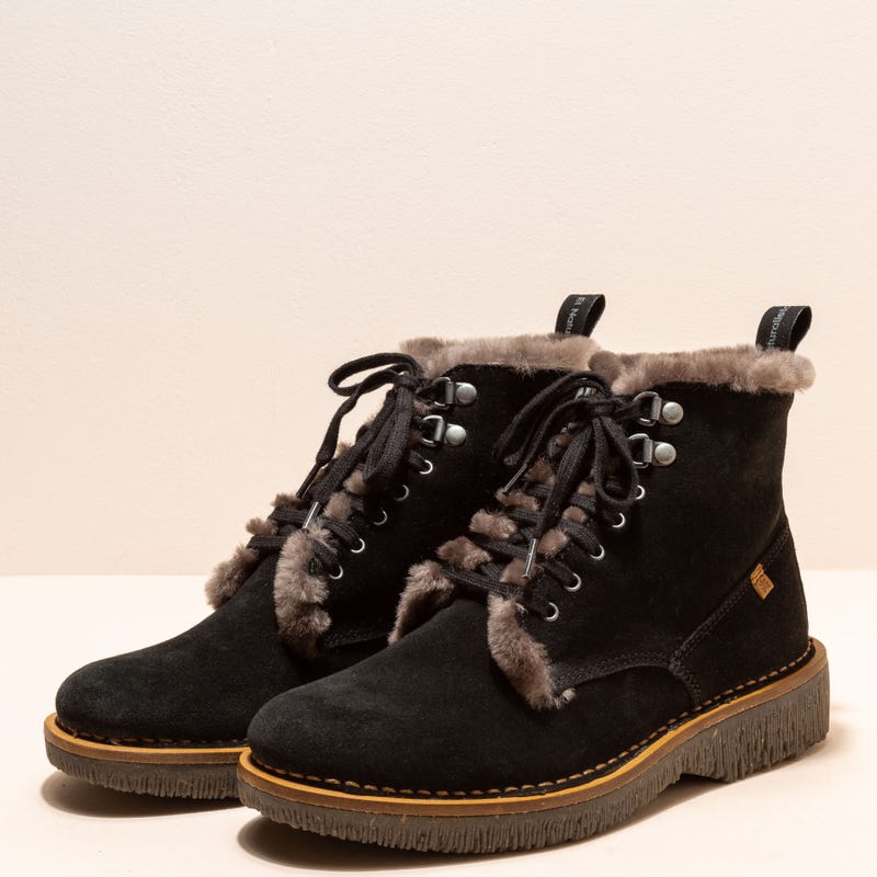 El Naturalista N5579 LUX SUEDE BLACK/VOLCANO