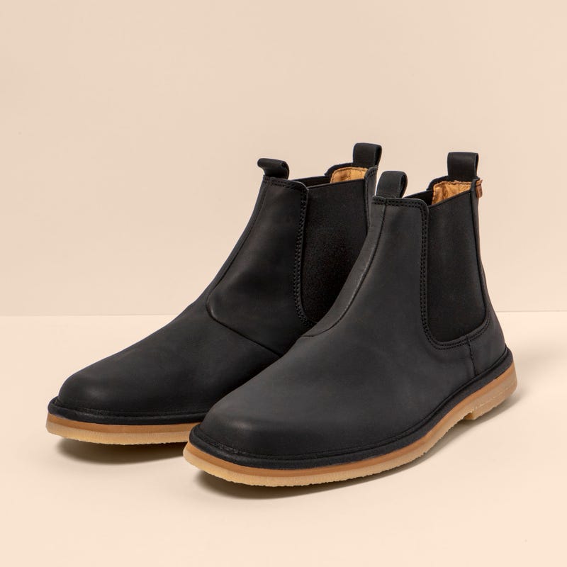 El Naturalista N5951 WAX NAPPA BLACK/ LUMBIER