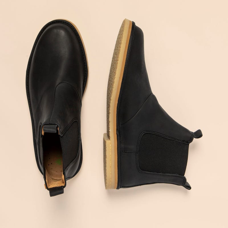 El Naturalista N5951 WAX NAPPA BLACK/ LUMBIER