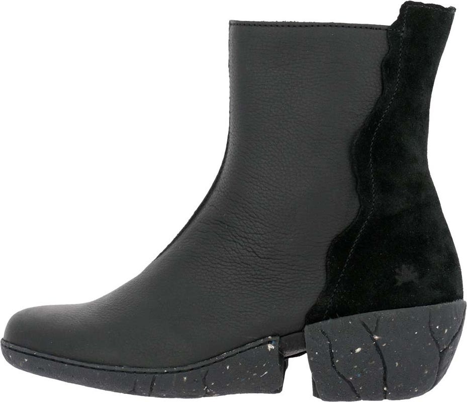 El naturalista N5484 SOFT GRAIN-LUX SUEDE BLACK / CALIZA
