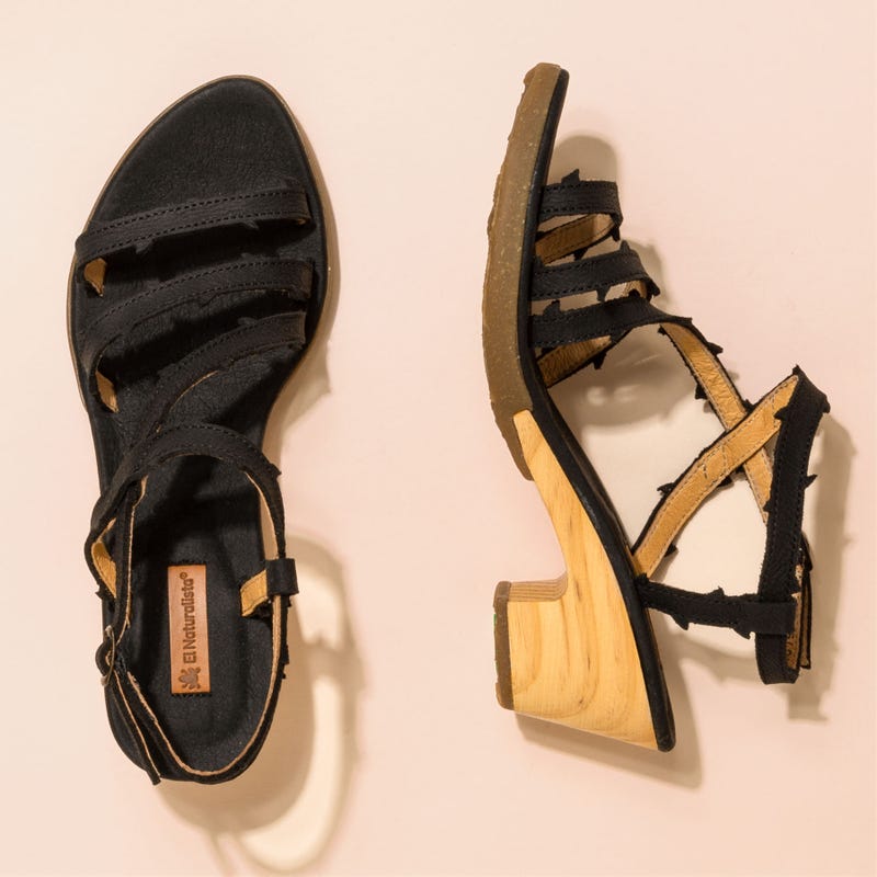 El Naturalista N5496 PLEASANT BLACK / SYLVAN SANDALIA