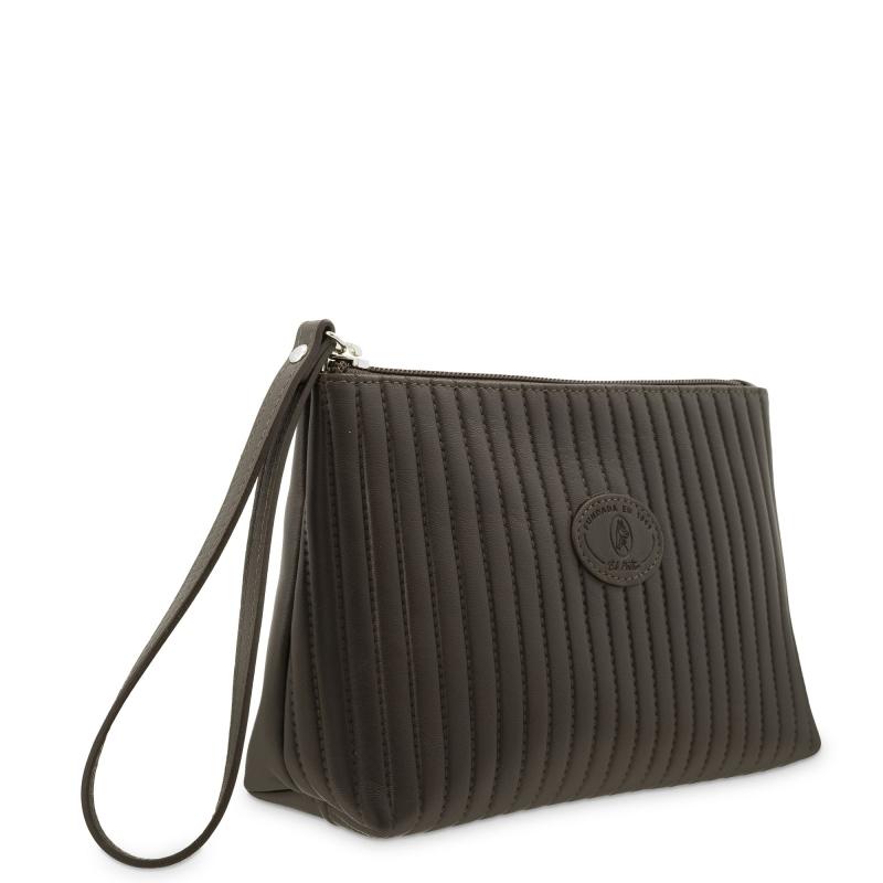 El Potro Bolsa De Mano En Piel Vacuno Color Marrón - El Potro