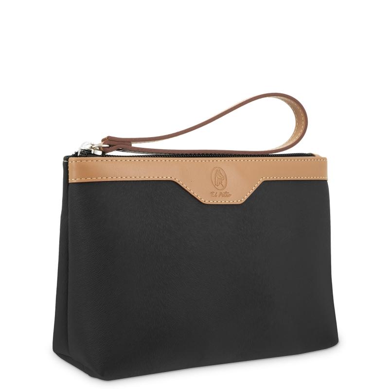 El Potro Bolsa De Mano Grande En Color Negro - El Potro