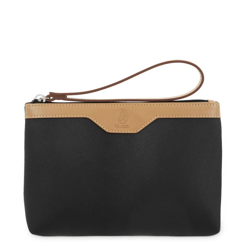 El potro Bolsa de mano grande en color negro - El Potro