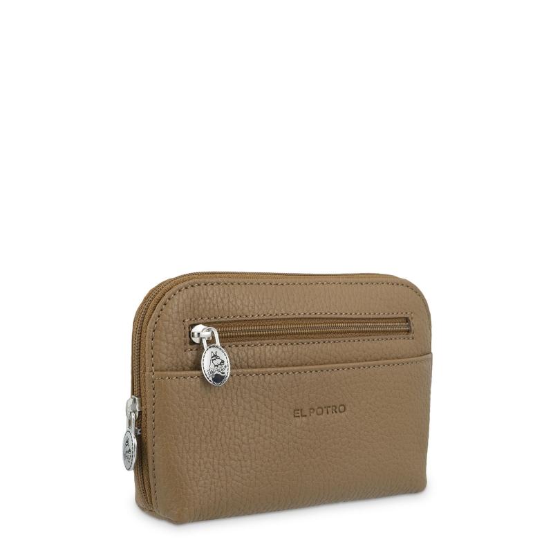 El Potro Bolsa De Mano Mediana De Mujer En Piel Vacuno Color Cuero - Floater