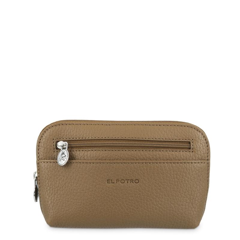 El potro Bolsa de mano mediana de mujer en piel vacuno color cuero - Floater