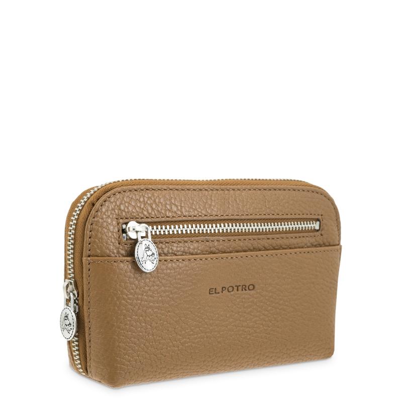 El Potro Bolsa De Mano Mediana De Mujer En Piel Vacuno Color Cuero - I R I S