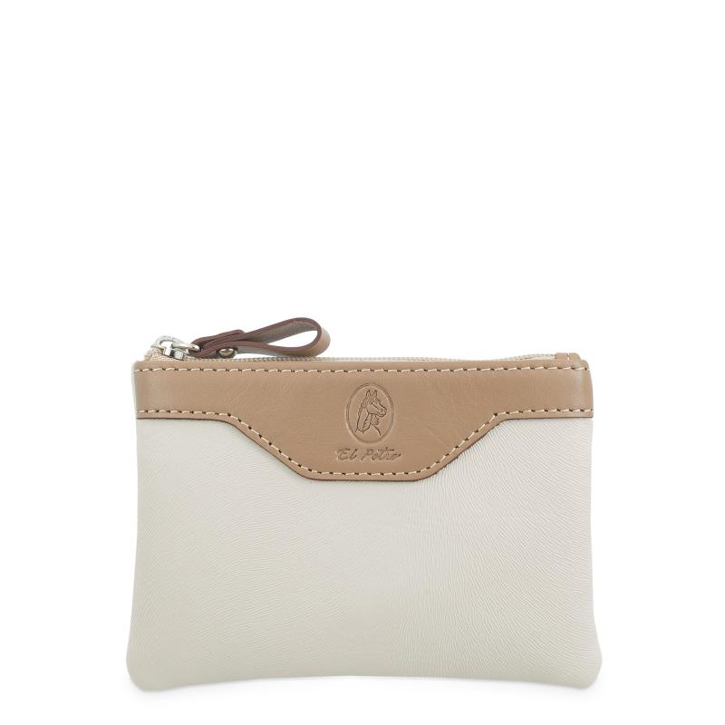 El potro Bolsa de mano pequeño en color beige - El Potro