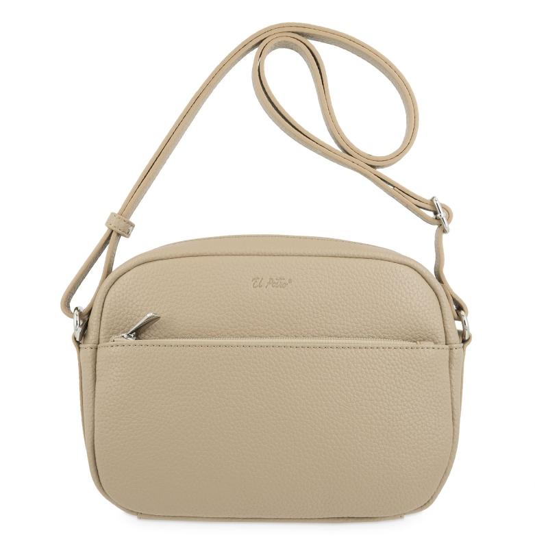 El potro Bolso bandolera de El Potro color almendra-Siena