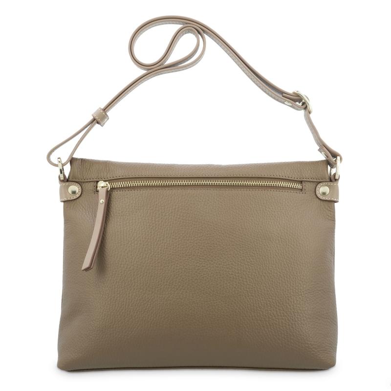 El Potro Bolso Bandolera De Mujer En Piel Vacuno Color Cuero- Oasis