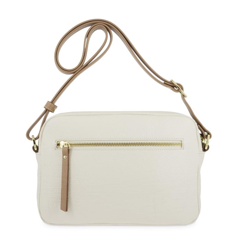 El Potro Bolso Bandolera De Mujer En Piel Vacuno Color Ivory- Oasis