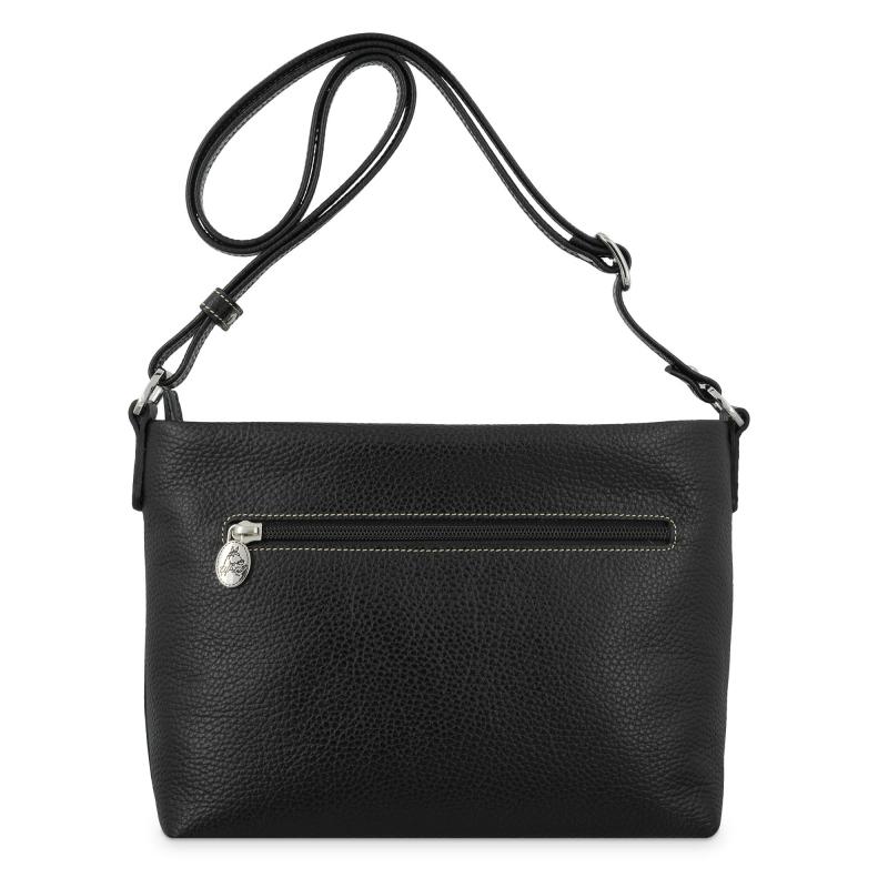 El Potro Bolso Bandolera De Mujer En Piel Vacuno Color Negro - Floater