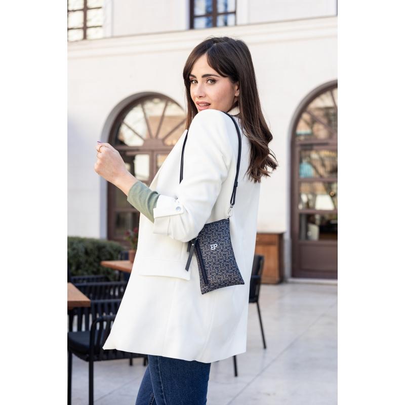 El Potro Bolso Bandolera Funda Móvil Insignia Azul-El Potro