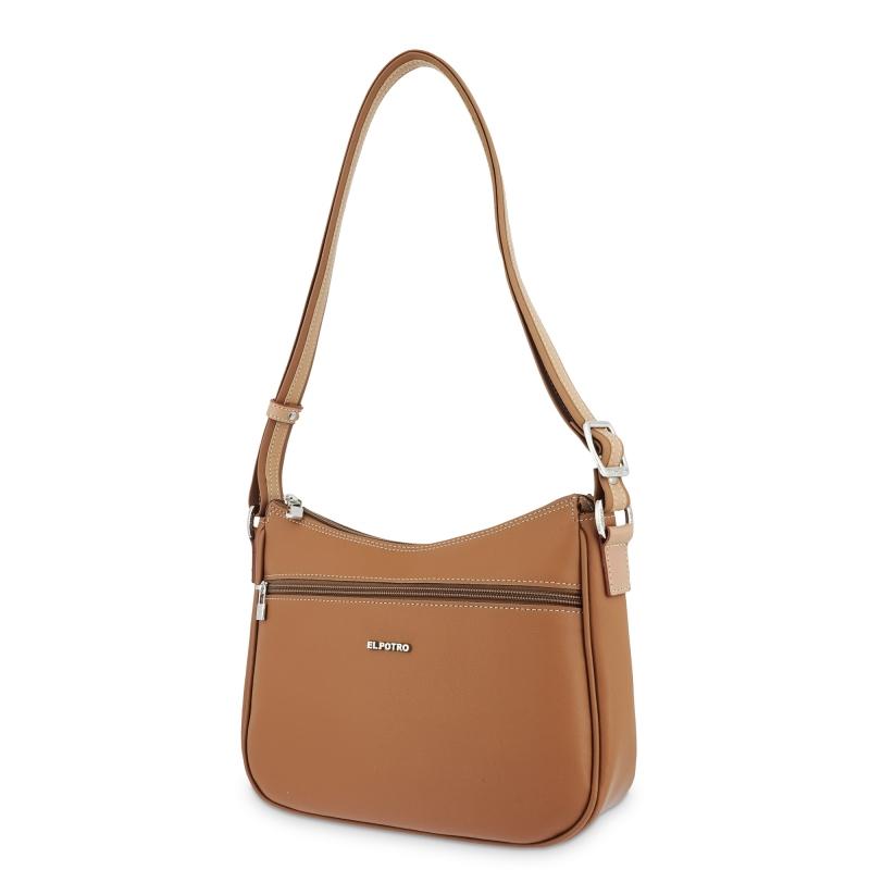 El Potro Bolso Bandolera Góndola Mujer Color Cuero -Angula