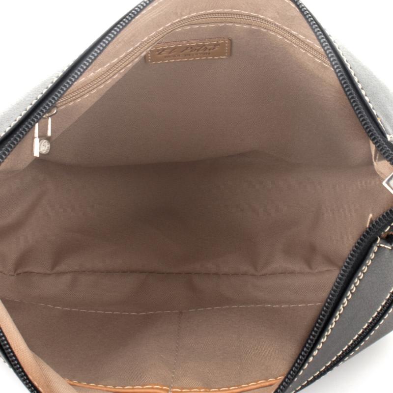 El Potro Bolso Bandolera Góndola Mujer Color Negro-Angula