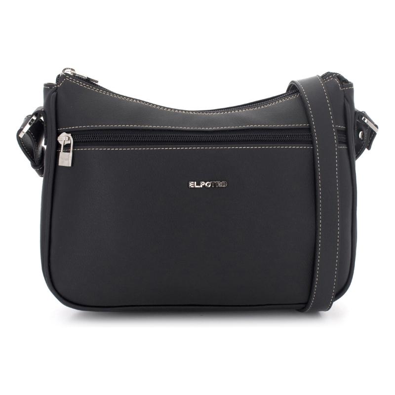 El potro Bolso bandolera góndola mujer color negro-Angula