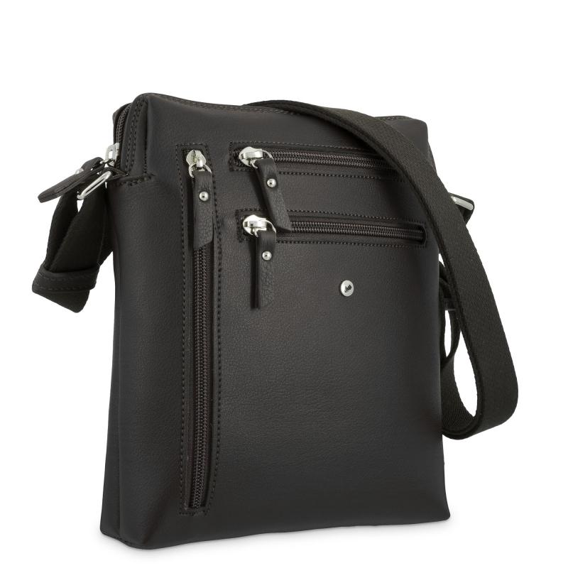 El Potro Bolso Bandolera Grande En Piel Sintética Color Marrón Elite-El Potro