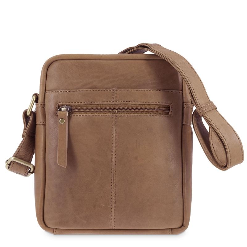 El Potro Bolso Bandolera Hombre En Piel Vacuno Color Cuero- Durango