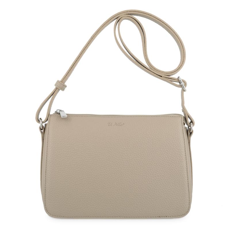 El potro Bolso bandolera pequeña de El Potro color almendra-Siena