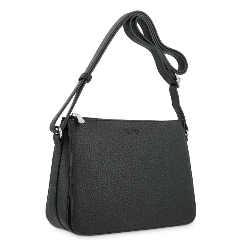 El Potro Bolso Bandolera Pequeña De El Potro Color Negro-Siena