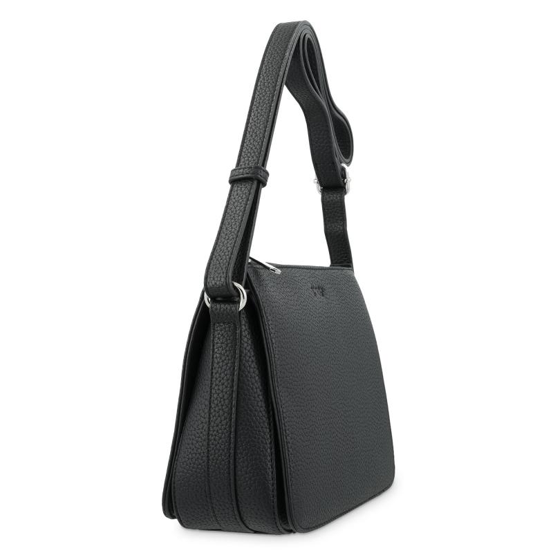 El Potro Bolso Bandolera Pequeña De El Potro Color Negro-Siena