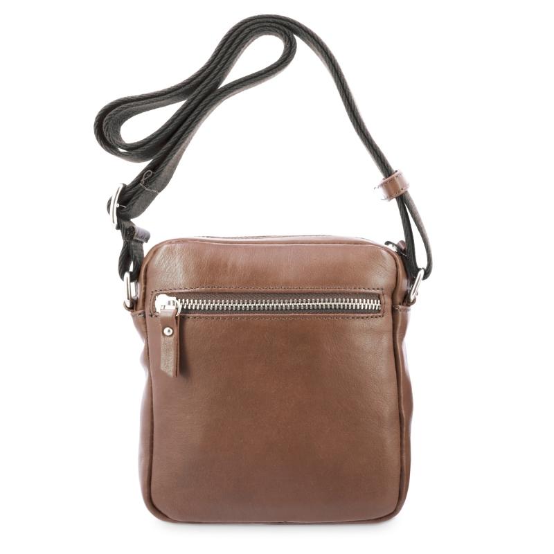 El Potro Bolso Bandolera Pequeño Hombre En Piel Vacuno Color Cuero - Apache