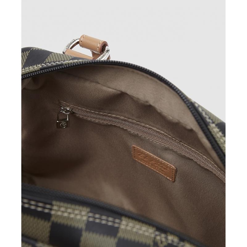 El Potro Bolso Bowling Mujer En Lona Y Piel Vacuno Color NEGRO - Chess