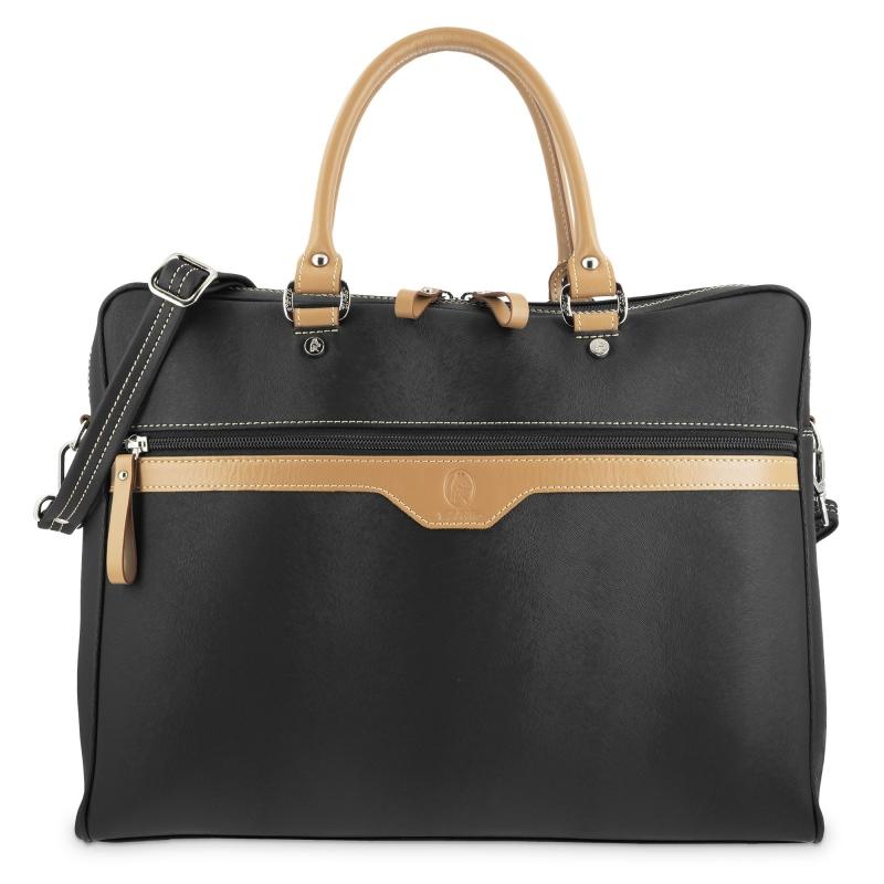 El potro Bolso carpeta grande mujer color negro-Base